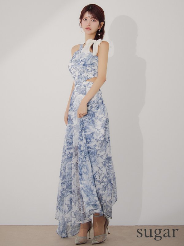 ホワイトネイビー モデル：まりん　身長：164cm　着用サイズ：Sサイズ