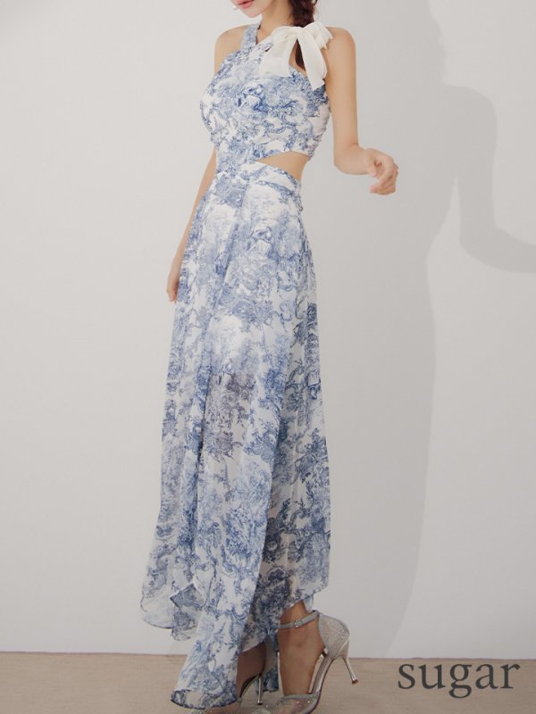 ホワイトネイビー モデル：まりん　身長：164cm　着用サイズ：Sサイズ