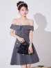 グレー モデル：ももか　身長：156cm　着用サイズ：Sサイズ