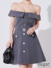 グレー モデル：ももか　身長：156cm　着用サイズ：Sサイズ