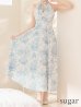 ホワイトブルー　モデル：明日花キララ　身長：162cm 着用サイズ：Sサイズ