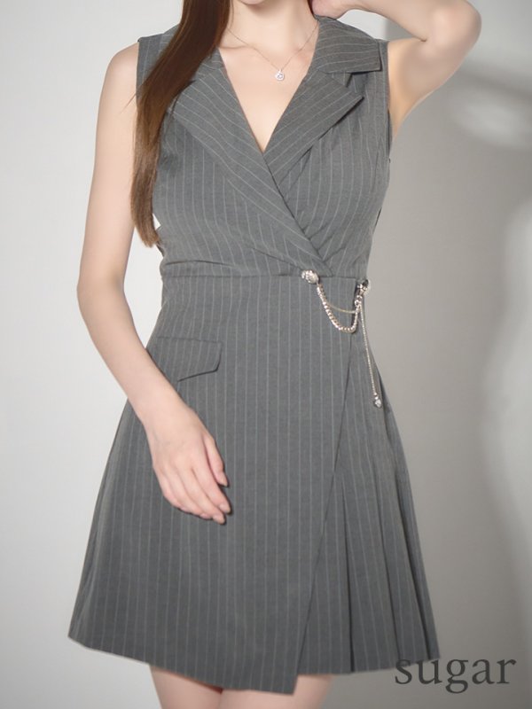 グレー モデル：ゆめ　身長：160cm　着用サイズ：Sサイズ