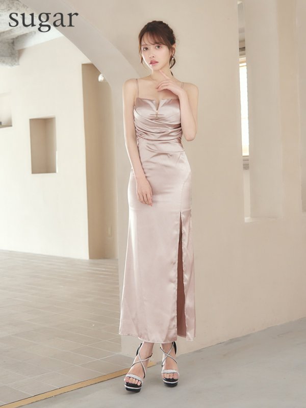 ベージュ モデル：ゆめ　身長：160cm　着用サイズ：Sサイズ