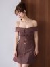 ブラウン モデル：ゆめ　身長：160cm　着用サイズ：Sサイズ