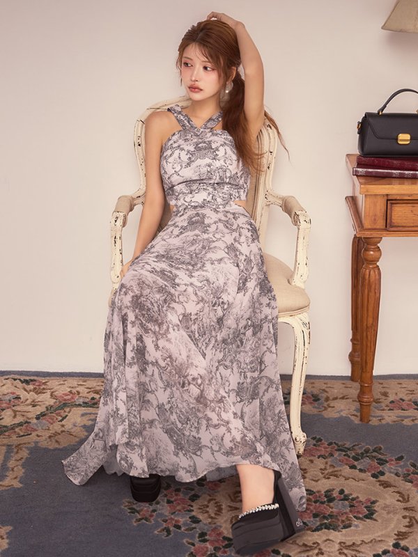 ベージュ　モデル：まりん　身長：164cm　着用サイズ：Sサイズ