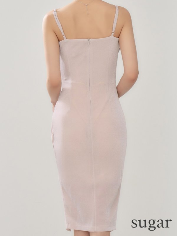 ピンク　モデル：るりぴ　身長：165cm　着用サイズ：Sサイズ