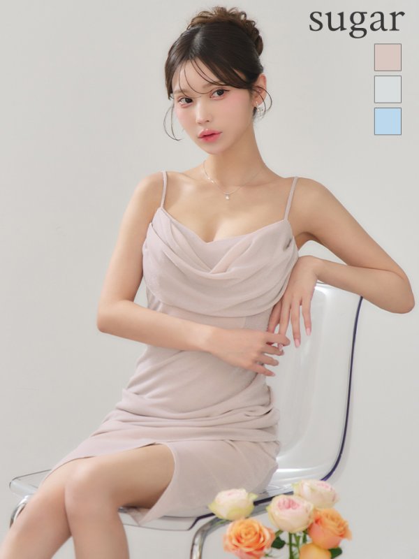 ピンク　モデル：るりぴ　身長：165cm　着用サイズ：Sサイズ