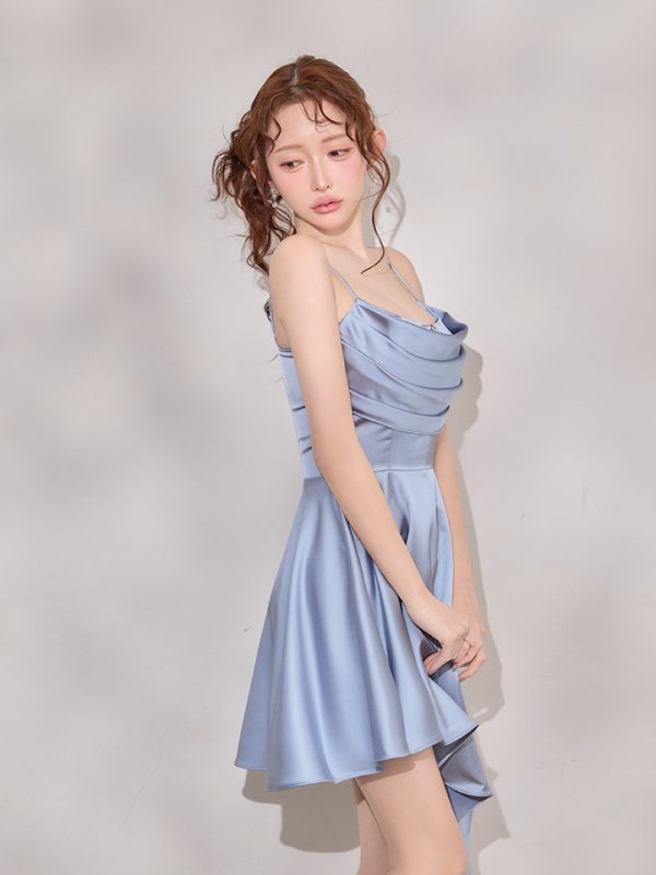 ブルー モデル：りな　身長：160cm　着用サイズ：Sサイズ