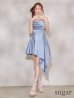 ブルー モデル：りな　身長：160cm　着用サイズ：Sサイズ