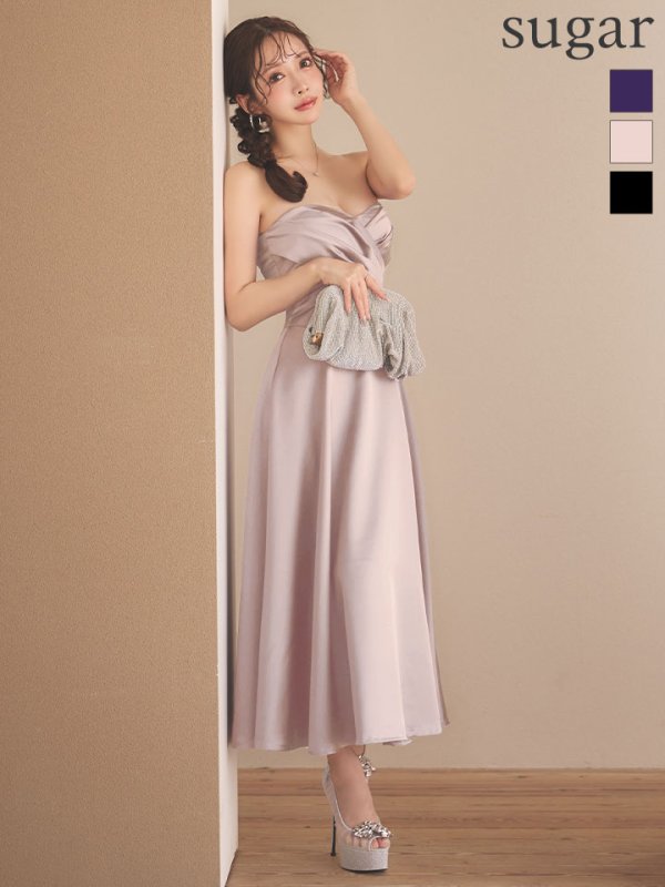 ピンクベージュ モデル：朝陽凪　身長：156cm　着用サイズ：Sサイズ