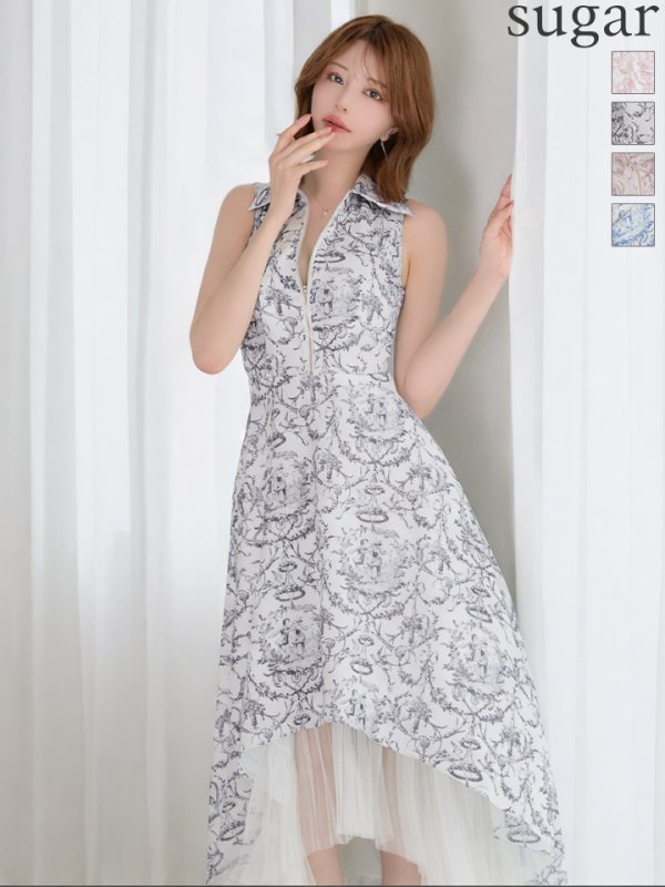 ホワイトxブラック　モデル：れみれみ　身長：163cm　着用サイズ：Sサイズ