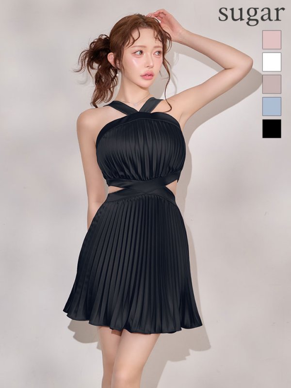 ブラック　モデル：りな　身長：160cm　着用サイズ：Sサイズ