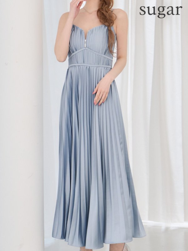 ブルー　モデル：ゆめ　身長：160cm　着用サイズ：Sサイズ