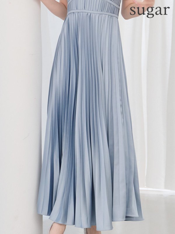 ブルー　モデル：ゆめ　身長：160cm　着用サイズ：Sサイズ