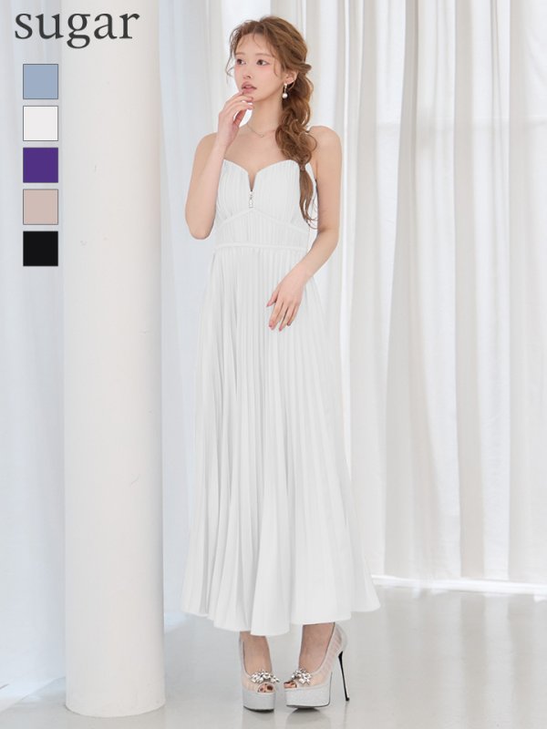 ホワイト　モデル：ゆめ　身長：160cm　着用サイズ：Sサイズ