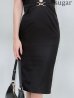 ブラック　モデル：るりぴ　身長：165cm　着用サイズ：Sサイズ