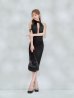 ブラック　モデル：るりぴ　身長：165cm　着用サイズ：Sサイズ