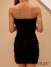 ブラック モデル：るりぴ　身長：165cm　着用サイズ：Sサイズ