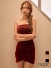 ワインレッド モデル：るりぴ　身長：165cm　着用サイズ：Sサイズ
