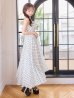 ホワイト　モデル：りな　身長：160cm　着用サイズ：Sサイズ