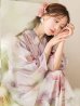 画像11: 【即日発送】アンティークフラワーピンク浴衣【浴衣３点セット 浴衣/帯/下駄】OBI-siwa-200-kj-13-OW / HIMO-900-yn-8-P / HEKO-800-sb-5-WH / YA-74-kn-P / GETA-01-kj-7-P/  [YMT]