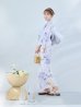 画像7: 【即日発送】シャーベットフラワー牡丹浴衣【浴衣３点セット 浴衣/帯/下駄】OBI-g-500-kj-8-GY / HIMO-900-yn-5-IV / HEKO-800-sb-5-WH / YA-1079-kj-6-W / GETA-01-kj-3-IV/ [YMT]