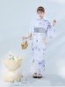 画像8: 【即日発送】シャーベットフラワー牡丹浴衣【浴衣３点セット 浴衣/帯/下駄】OBI-g-500-kj-8-GY / HIMO-900-yn-5-IV / HEKO-800-sb-5-WH / YA-1079-kj-6-W / GETA-01-kj-3-IV/ [YMT]