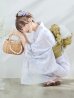 画像1: 【即日発送】ニュアンスフラワーベージュ浴衣 OBI-siwa-200-kj-2-OL / HIMO-900-yn-4-GYxGY / HEKO-800-sb-5-WH / YA-74-kn-LGY / YA-1081-kj-BL / GETA-01-kj-3-IV / [YMT] (1)