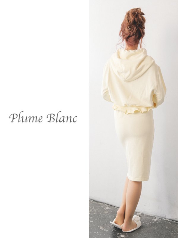画像4: 【小物SALE】【Plume Blanc　プリュムブラン】青木りえちゃんプロデュース!!【ルームウェア】セットアップ【HC02】