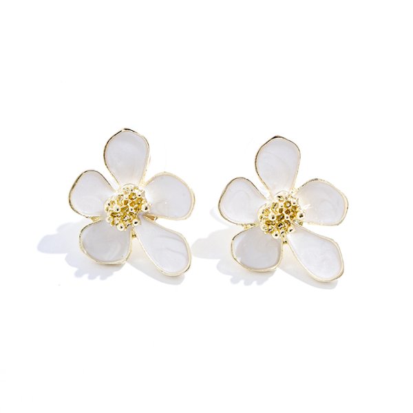 画像3: 【アクセサリー：ピアス】【水着小物：アクセサリー】ホワイトフラワーピアス[HC03]