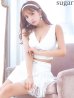 画像2: XSサイズあり【PURESS/ピュアレス】パールビジューチャーム/ レース/ セパレート/ フレア/ マイクロミニ/ ミニドレス/ キャバドレス[OF5] (2)