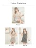 画像24: XSサイズあり【PURESS/ピュアレス】ラップデザイン/ ボタン/ ツイード/ ノースリーブ/ チェック/ タイト/ ミニドレス/ キャバドレス[OF5]