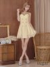 画像7: XSサイズあり【PURESS/ピュアレス】ボタン/ タック/ レース/ サテン/ フレア/ ミニドレス/ キャバドレス[OF5]