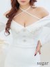 画像28: XSサイズあり【PURESS/ピュアレス】カラービジューオフショルダー/ ロングスリーブ/ 長袖/ 袖あり/ ニット/ スリットスカート/ タイト/ ミニドレス/ キャバドレス[OF5]