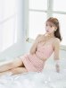 画像7: XSサイズあり【PURESS/ピュアレス】 パールショルダー/ ボタン/ ミックスチェック/ セパレート/ フレア/ ミニドレス/ キャバドレス[OF5]