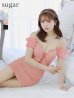 画像36: 【羽澄まり/関西コレクション着用】XSサイズあり【PURESS/ピュアレス】バストレースアップ/ オフショルダー/ パール/ ビジュー/ マイクロミニ/ ミニドレス/ キャバドレス[OF5]