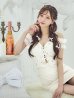 画像7: 【羽澄まり/関西コレクション着用】XSサイズあり【PURESS/ピュアレス】バストレースアップ/ オフショルダー/ パール/ ビジュー/ マイクロミニ/ ミニドレス/ キャバドレス[OF5]