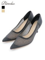 【COMEX】 2color/ 7cmヒール/ ラメ/ ラインストーン/ ピンヒール/ ポインテッドトゥ/ ハイヒール/ パンプス[OF02]