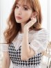画像12: 【Donia Quinn / ドニアクイーン】 パフスリーブ/ フリル/ レース/ ツイード/ Aライン/ ワンピース/ ミニドレス/ キャバドレス[OF05]