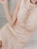 画像15: XSサイズあり【Donia Quinn / ドニアクイーン】 総レース/ フリル/ ノースリーブ/ Aライン/ ワンピース/ ミニドレス/ キャバドレス[OF05]