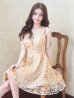 画像11: XS-Lサイズあり【Donia Quinn / ドニアクイーン】 立体フラワー/ ノースリーブ/ シアー/ ストレッチ/ Aライン/ フレア/ ミニドレス/ キャバドレス[OF05]