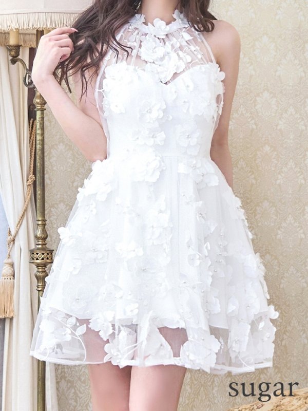 アイボリー モデル:ゆりお 身長:165cm 着用サイズ:8号(Sサイズ)