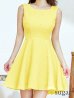 ソフトイエロー モデル：ゆめ　身長：160cm:8号(Sサイズ)