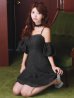 ブラック　モデル：るりぴ　身長：165cm　着用サイズ：Sサイズ