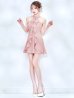 ベージュローズ　モデル：ゆめ　身長：160cm　着用サイズ：8号(Sサイズ)
