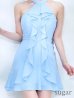 パウダーブルー　モデル：ゆめ　身長：160cm　着用サイズ：8号(Sサイズ)