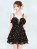 ブラック　モデル：ゆめ　身長：160cm　着用サイズ：8号(Sサイズ)
