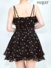 ブラック　モデル：ゆめ　身長：160cm　着用サイズ：8号(Sサイズ)