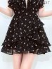 ブラック　モデル：ゆめ　身長：160cm　着用サイズ：8号(Sサイズ)