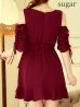 ワイン　モデル：ゆめ　身長：160cm　着用サイズ：8号(Sサイズ)